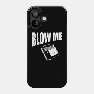 Blow Me Retro Cartridge Edgy Nostalgia Phone Case