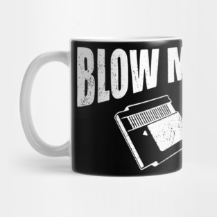 Blow Me Retro Cartridge Edgy Nostalgia Mug