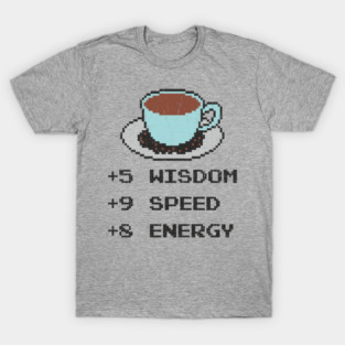 Caffeine Potion Disguised As A Cup Of Coffee RPG Gamer T-Shirt