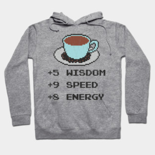 Caffeine Potion Disguised As A Cup Of Coffee RPG Gamer Hoodie