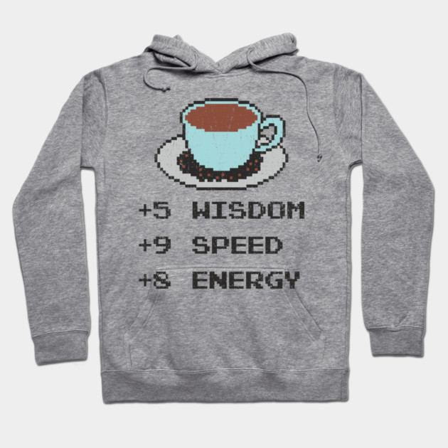 Caffeine Potion Disguised As A Cup Of Coffee RPG Gamer Hoodie by Anticorporati