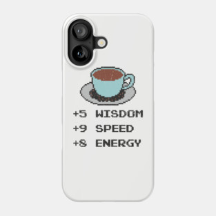 Caffeine Potion Disguised As A Cup Of Coffee RPG Gamer Phone Case