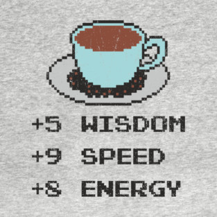 Caffeine Potion Disguised As A Cup Of Coffee RPG Gamer T-Shirt