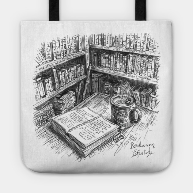 Journaling With My Mocha Tote by SR8891