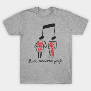 Music Connects People Sound Therapy T-Shirt
