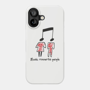 Music Connects People Sound Therapy Phone Case