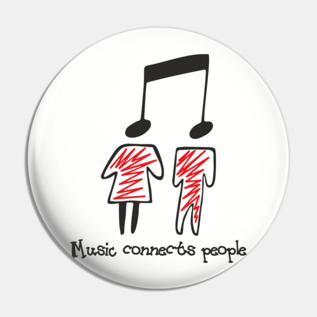 Music Connects People Sound Therapy Pin by Anticorporati