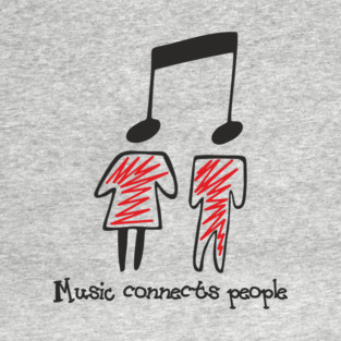 Music Connects People Sound Therapy T-Shirt