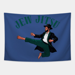 Jew Jitsu Tapestry