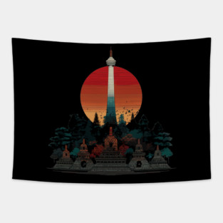 Indonesia cultural design 1 Tapestry