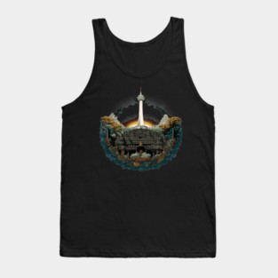 Indonesia cultural design Tank Top