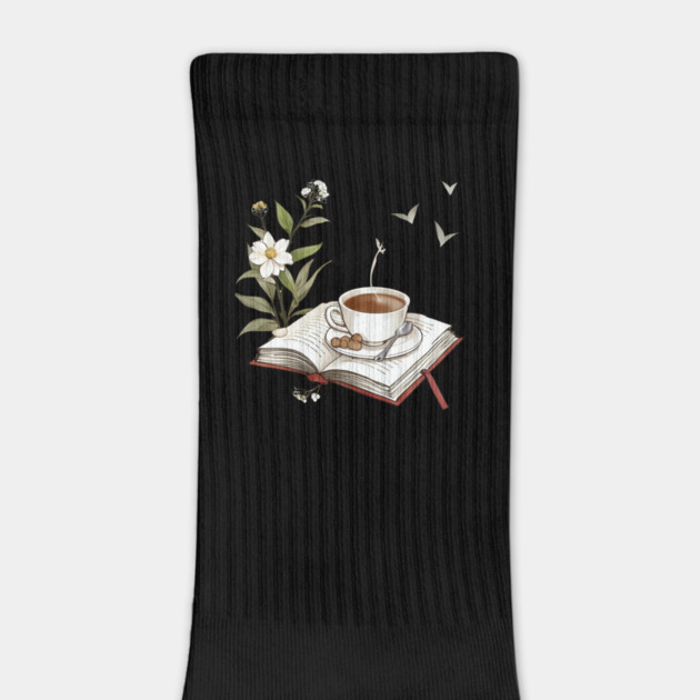 Bookish Life Coffee Vibes book by SR8891