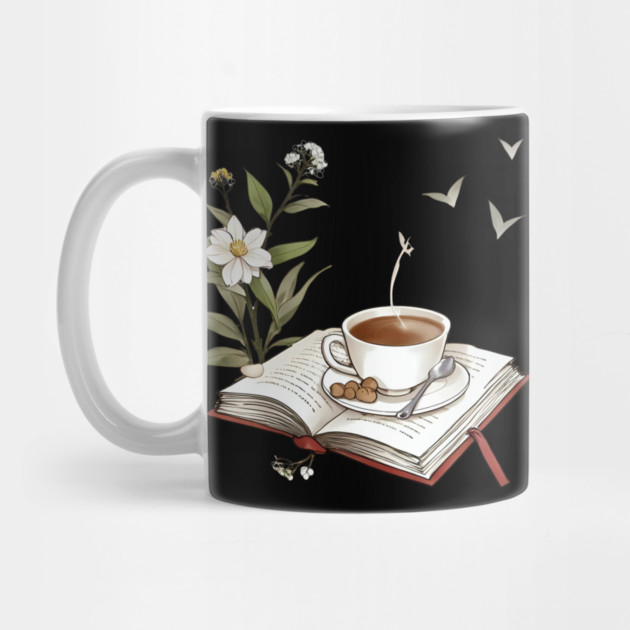 Bookish Life Coffee Vibes book by SR8891