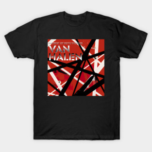 Tour 80s Rock Vintage Logo Band Van Album Halen T-Shirt