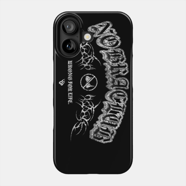 No Bra Club Phone Case by Wrongteeshirt