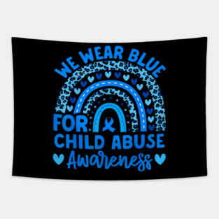 Blue Child Abuse Child Abuse Tapestry