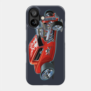 Red Hot Rod Phone Case