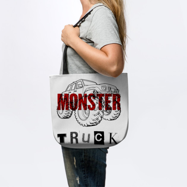 Monster Truck Mayhem T-Shirt - Grunge Automotive Sketch Graphic Tee by TurnEffect
