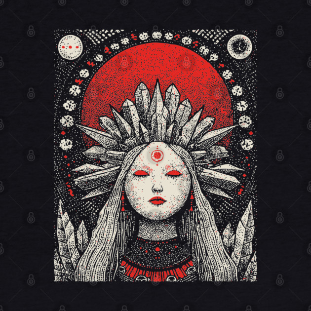 Celestial Crystalline Goddess - Amethyst by TuncGK