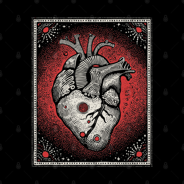 Cosmic Pulse Anatomical Heart by TuncGK