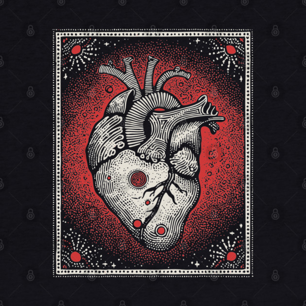 Cosmic Pulse Anatomical Heart by TuncGK