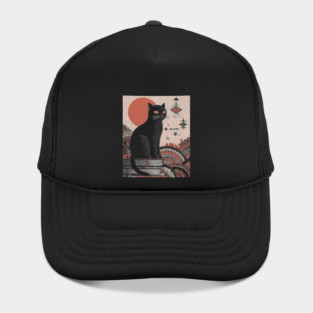 Arcane Guardian Black Cat Hat