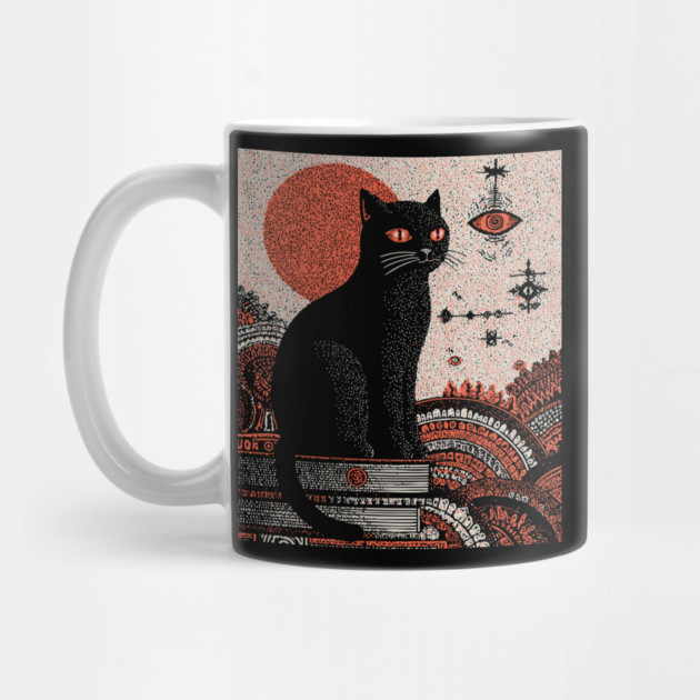 Arcane Guardian Black Cat by TuncGK