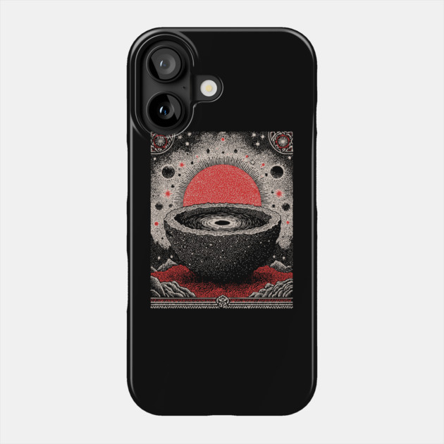 Cosmic Scrying Bowl Phone Case by TuncGK