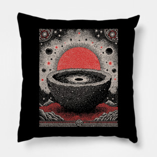 Cosmic Scrying Bowl Pillow
