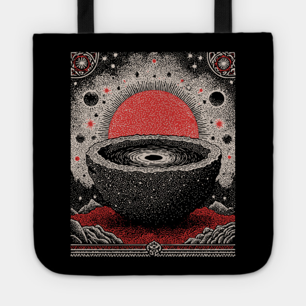 Cosmic Scrying Bowl Tote by TuncGK