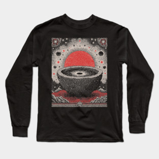 Cosmic Scrying Bowl Long Sleeve T-Shirt