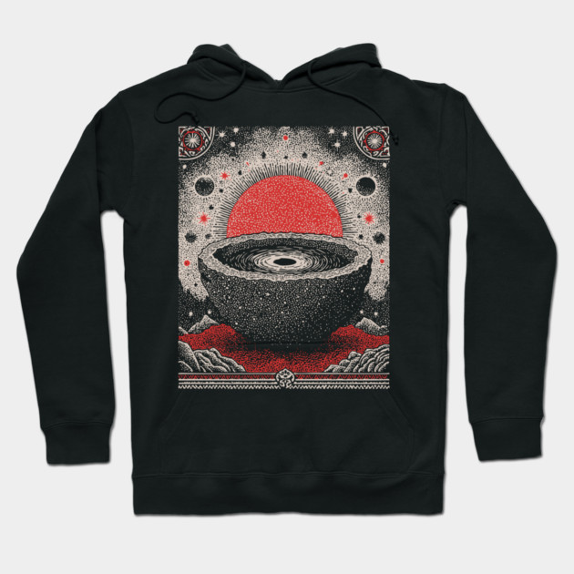 Cosmic Scrying Bowl Hoodie by TuncGK