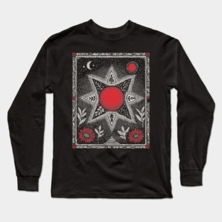 Elven Star of the Fae Long Sleeve T-Shirt