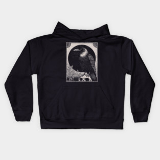 Omen of the Raven Kids Hoodie