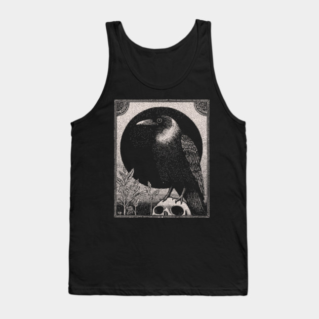 Omen of the Raven Tank Top by TuncGK