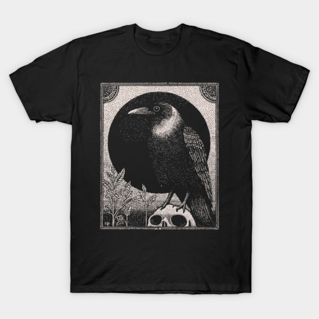 Omen of the Raven T-Shirt by TuncGK