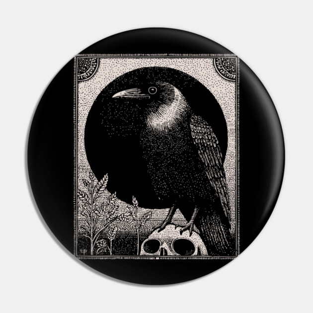 Omen of the Raven Pin by TuncGK