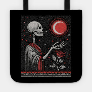 The Last Bloom Skeleton Tote