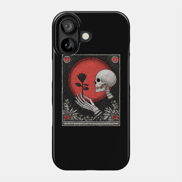 Eternal Offering Skeleton Phone Case by TuncGK