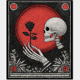 Eternal Offering Skeleton Posters and Art