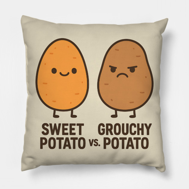 Funny-Sweet-Potato Pillow by ArtistTee ⭐⭐⭐⭐⭐