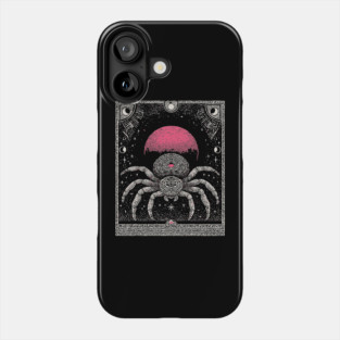 Gothic Spider - Mystical Weaver of Fate Phone Case