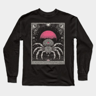 Gothic Spider - Mystical Weaver of Fate Long Sleeve T-Shirt