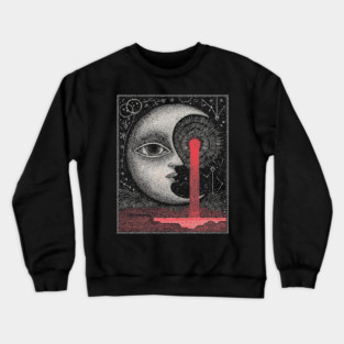 Melancholy of the Weeping Moon Crewneck Sweatshirt