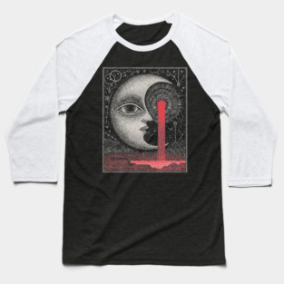 Melancholy of the Weeping Moon Baseball T-Shirt