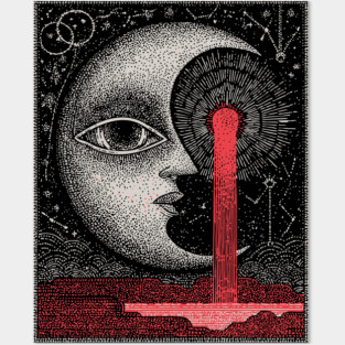 Melancholy of the Weeping Moon Posters and Art