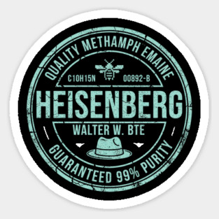 Heisenberg Sticker
