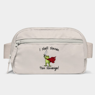 Cute Quest Frog says I Shall Shenan Then Shenanigan! Bag