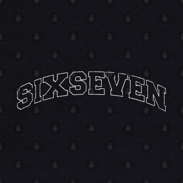 Six Seven, fun collegiate look, 6 7 meme by Luxinda