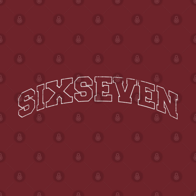 Six Seven, fun collegiate look, 6 7 meme by Luxinda